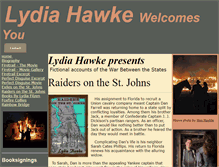 Tablet Screenshot of lydiahawke.us